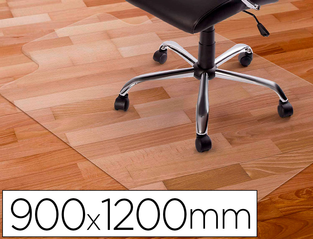 TAPIS SOL Q-CONNECT SUPERFICIE PROTECTRICE PVC ISOLE HUMIDIT FROID PAISSEUR 2 MM 900 X  1200 MM