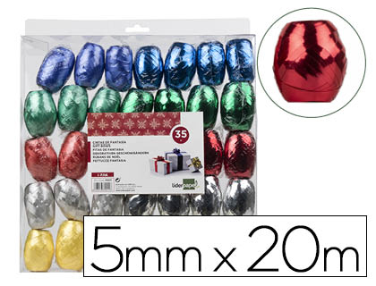 OEUF BOLDUC LIDERPAPEL 20MX5M M COLORIS ASSORTIS